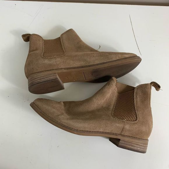Toms Ella ankle boot in toffee - Picture 3 of 6